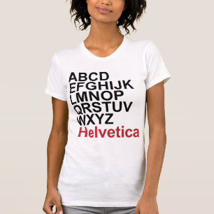 Helvetica T-Shirt - Customized