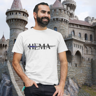 HEMA Historical European Martial Arts Sword T-Shirt