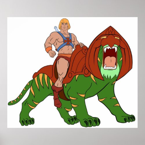 Heman and Tiger Tribute Poster