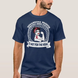 Hemangioma Warrior Shirt Not For The Weak Burgundy