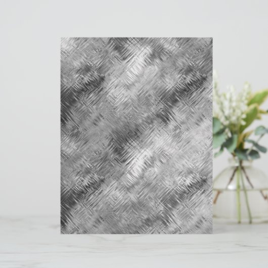 Hematite Grey Scribbled Texture (Standing Front)