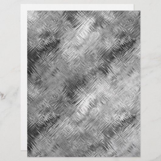 Hematite Grey Scribbled Texture (Front/Back)