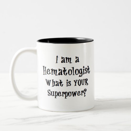 hematologist Two_Tone coffee mug