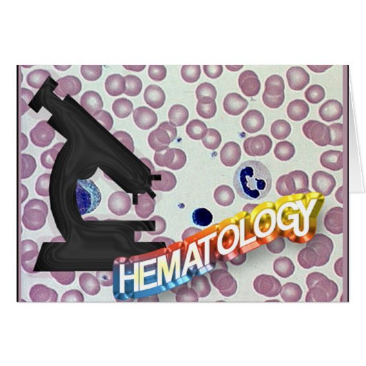 HEMATOLOGY - Medical Technology - Laboratory Cards (Front Horizontal)