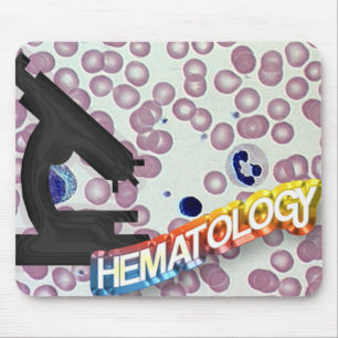 HEMATOLOGY - Medical Technology - Laboratory Mouse Pad