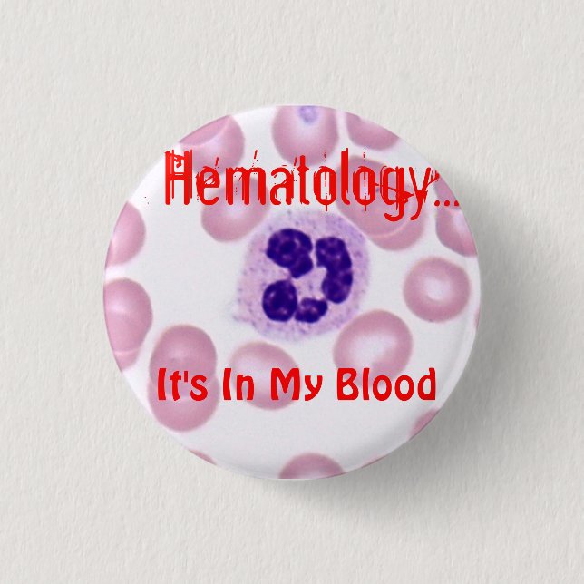 Hematology pin (Front)