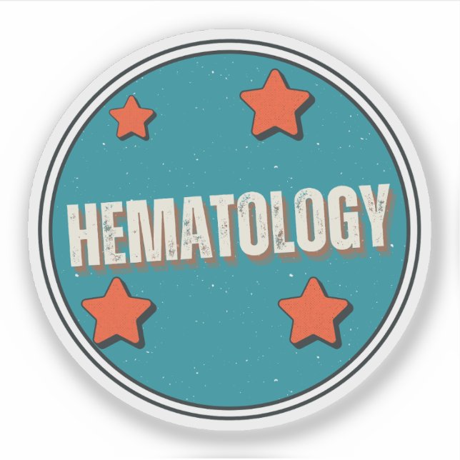 Hematology Sticker (Front)