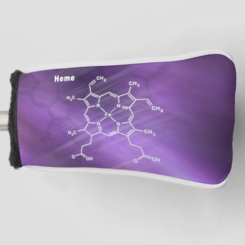 Heme molecule Structural chemical formula Golf Head Cover