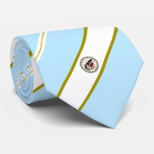 Hemet (California) city flag Neck Tie