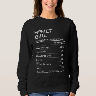 Hemet Girl Funny California Hometown Sweatshirt