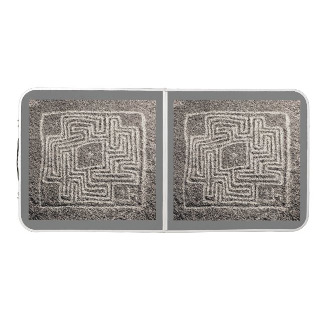 Hemet Maze Stone Thunder_Cove  Beer Pong Table (Top)