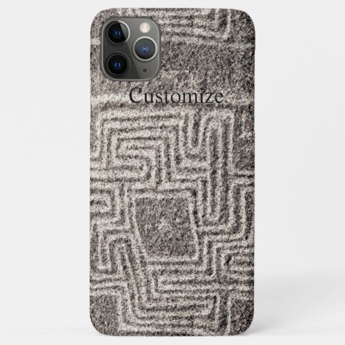 Hemet Maze Stone Thunder_Cove iPhone 11 Pro Max Case