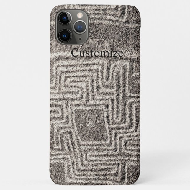 Hemet Maze Stone Thunder_Cove Case-Mate iPhone Case (Back)