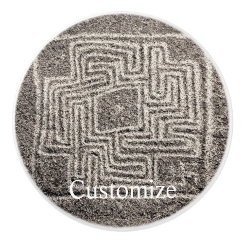 Hemet Maze Stone Thunder_Cove Ceramic Knob