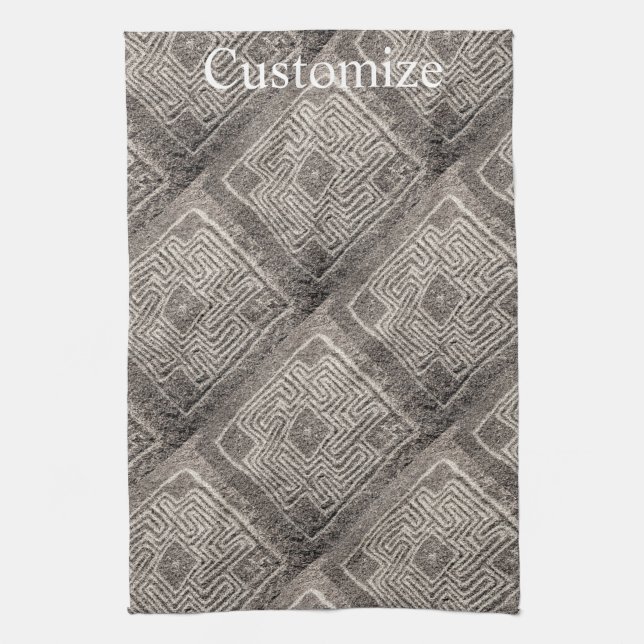 Hemet Maze Stone Thunder_Cove Kitchen Towel (Vertical)