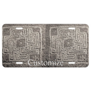 Hemet Maze Stone Thunder_Cove License Plate