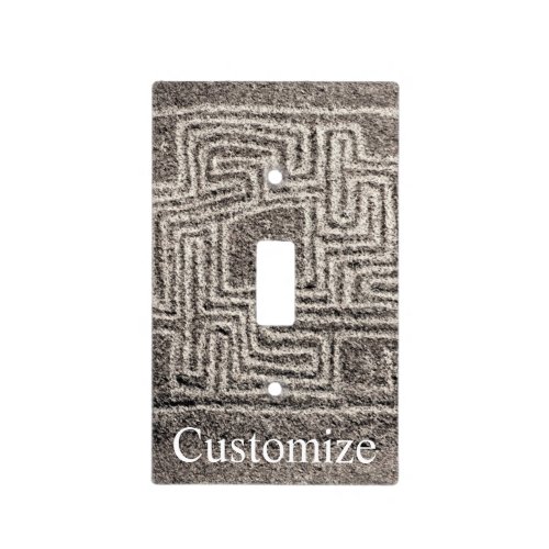 Hemet Maze Stone Thunder_Cove Light Switch Cover