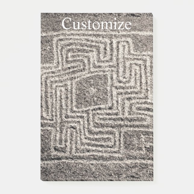 Hemet Maze Stone Thunder_Cove Post-it Notes (Front)