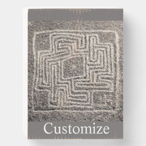 Hemet Maze Stone Thunder_Cove  Wooden Box Sign