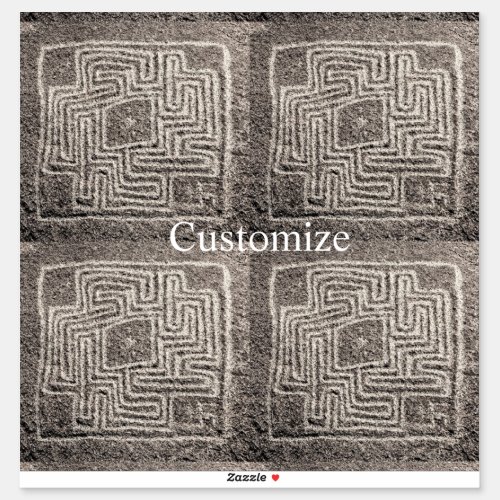Hemet Maze Stone Thunder_Cover  Sticker