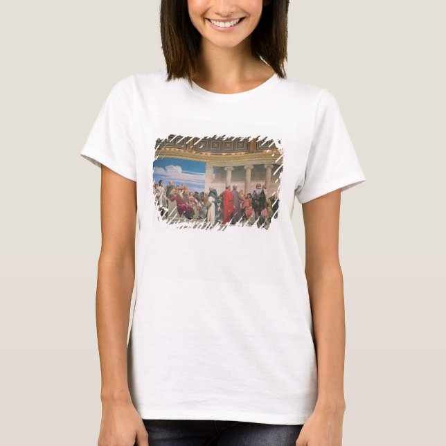 Hemicycle: Artists of All Ages, detail of the righ T-Shirt (Front)