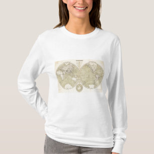 Hemisphere Atlas Map T-Shirt