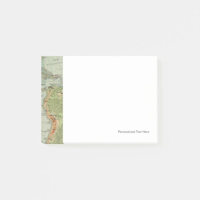 Hemispheres 12 physical post-it notes (Front)