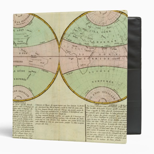 Hemispheres 3 Ring Binder (Front/Inside)