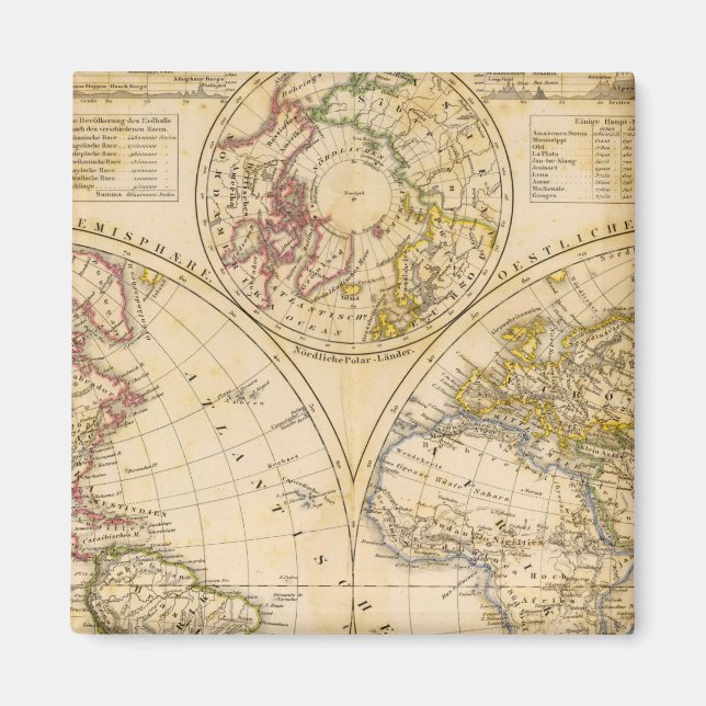 Hemispheres Magnet (Front)