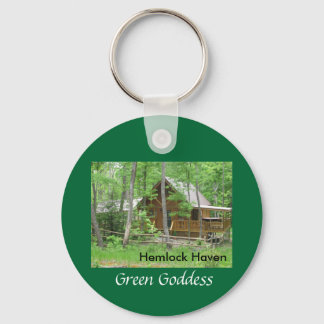 Hemlock Haven Green Goddess Keychain