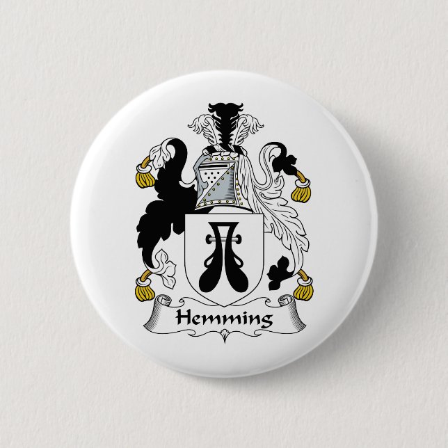 Hemming Family Crest Button (Front)