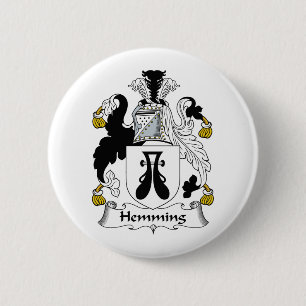 Hemming Family Crest Button