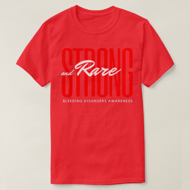 Hemophilia Haemophilia Awareness Bleeding disorder T-Shirt (Design Front)