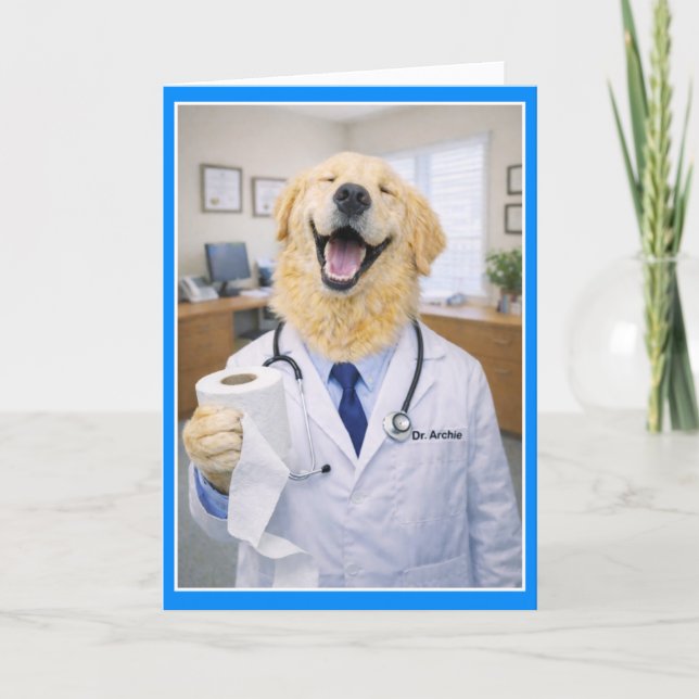 Hemorrhoids Get Well Card  TPB-1 (Front)