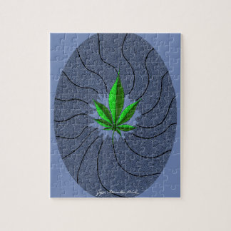 Hemp leaf 13 jigsaw puzzle