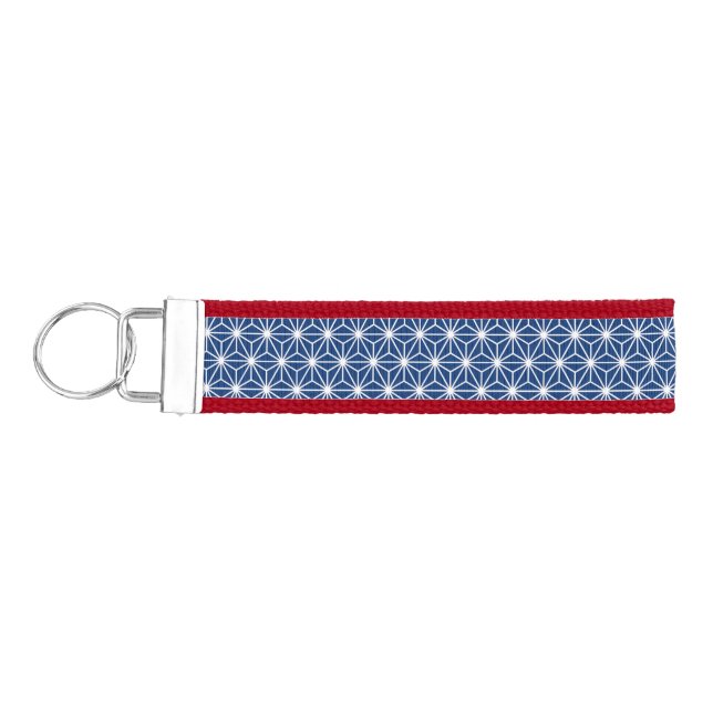hemp leaf wrist keychain (Keys on Left)