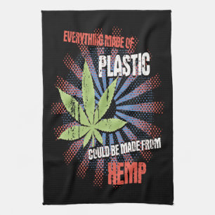 Hemp Plastic Kitchen Towel
