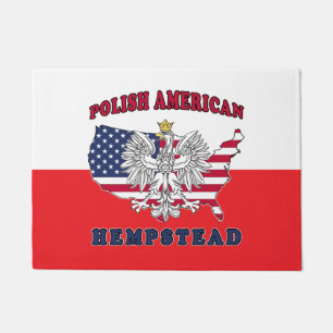 Hempstead Texas Polish American Doormat