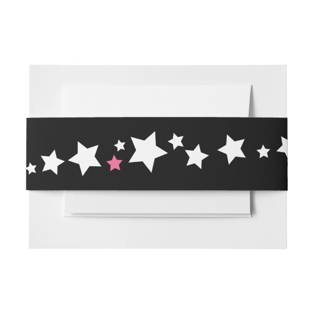 Hemsa Beauty Bat Mitzvah Envelope Wrap Band (Front Example)