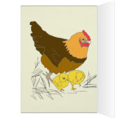 Hen and Baby Chicks (Inside (Left))