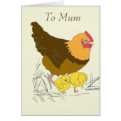 Hen and Baby Chicks (Front)