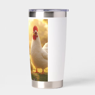 Hen and Chicks Mug - Cute Chicken Family Mug - Far Insulated Tumbler