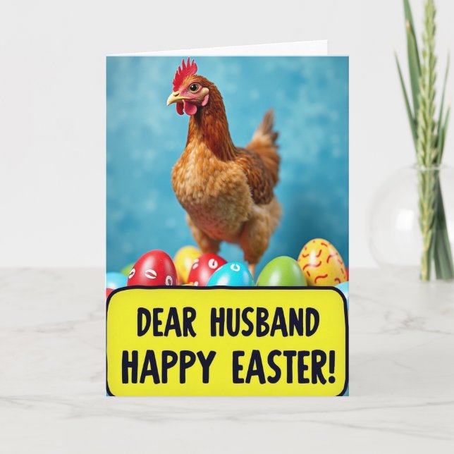 Hen And Egg Pattern Card (Front)