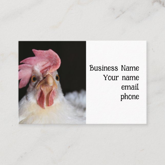 Hen Business Card (Front)