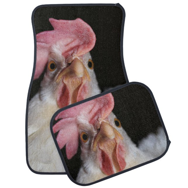 Hen Car Floor Mat (Set)