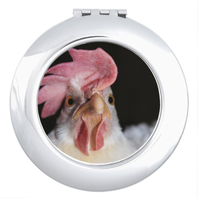 Hen Compact Mirror (Front)