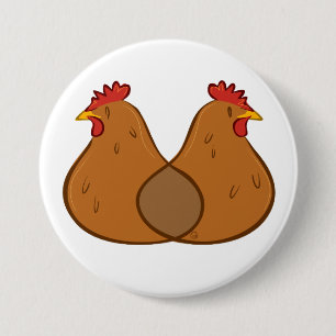 Hen Diagram - Badge Button