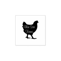 Fresh Eggs Your Name Chicken Hens Egg Stamp