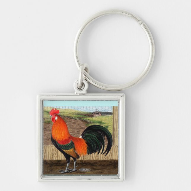 Hen House Hero Keychain (Front)
