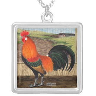 Hen House Hero Silver Plated Necklace
